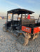 2021 Kubota RTV-X1140W-H Plastic Canopy, Windshield Acrylic Clear, LED Strobe Light, Wire Harness Kit, Back up Alarm