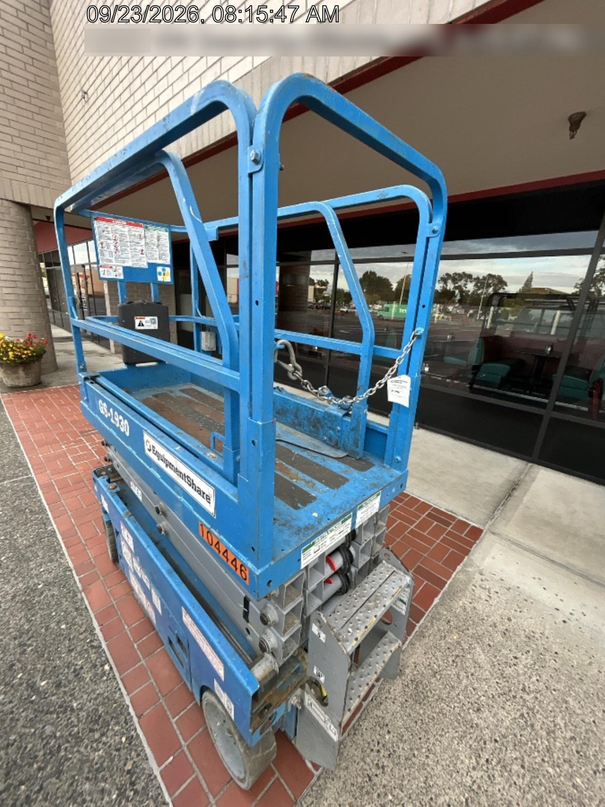 2020 Genie GS-1930 Standard Machine, 800W Inverter