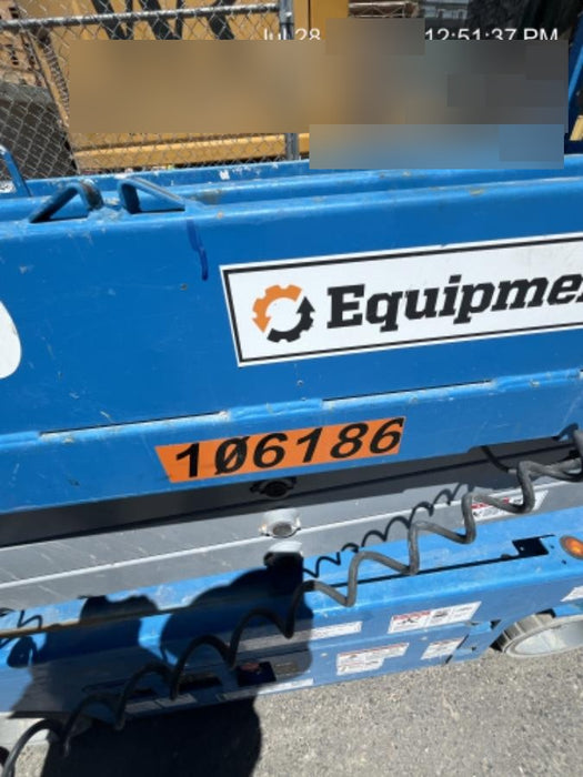 2020 Genie GS-1930 Solid Non Marking Tires, Beacon, Folding rails with half height swing gate, 800W Inverter