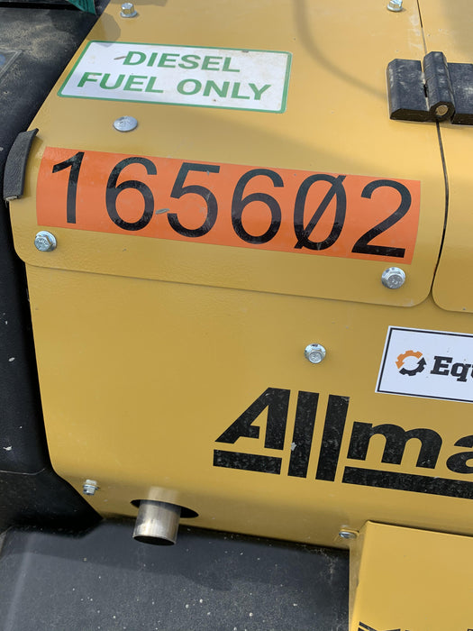 2021 Allmand NLV3GR (4) LED Light Fixture 350W, 23' Vertical Mast, 3kW Prime, Towable, Deep Sea L401, Leveling Jacks, Yanmar T4F 5.8hp