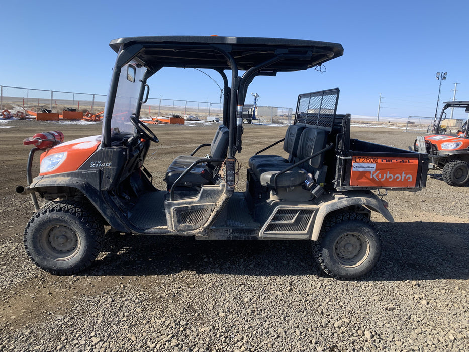 2022 Kubota RTV-X1140W-H Plastic Canopy, Windshield Acrylic Clear, LED Strobe Light, Wire Harness Kit, Back up Alarm