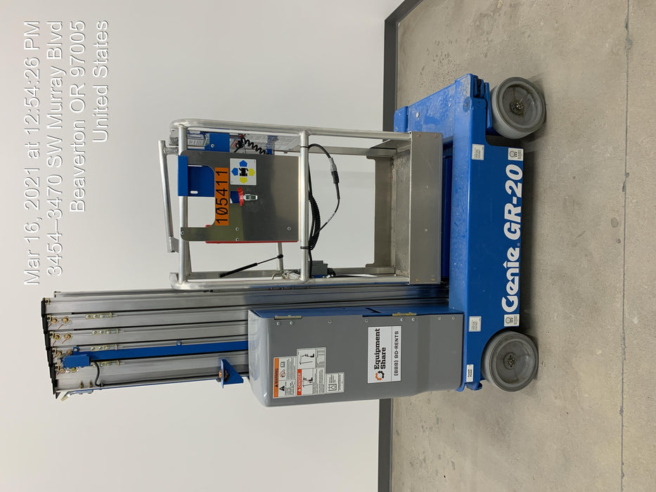 2020 GENIE GR-20