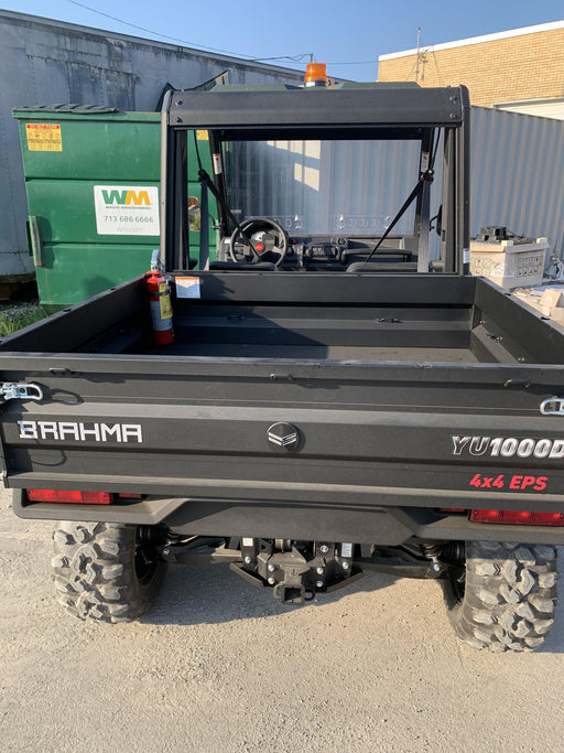 2021 Yanmar YU1000 Canopy, Steel Wheel, Poly WindShield, Beacon, Backup Alarm