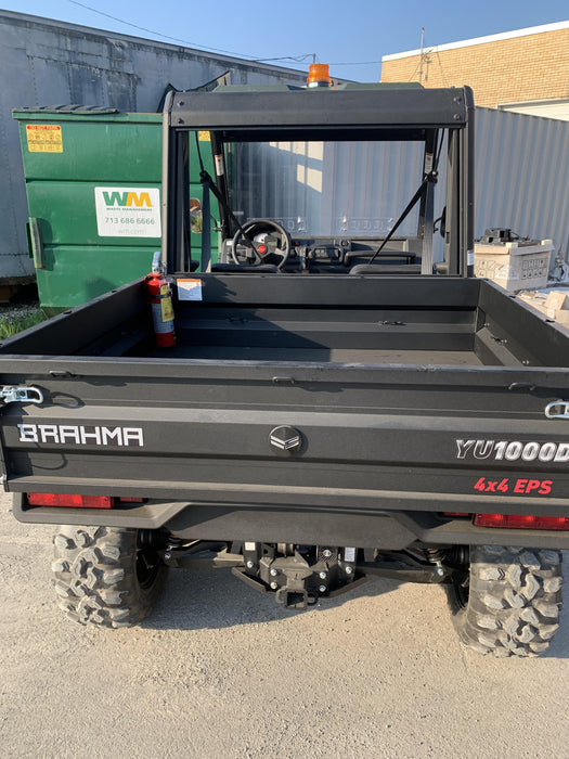 2021 Yanmar YU1000 Canopy, Steel Wheel, Poly WindShield, Beacon, Backup Alarm