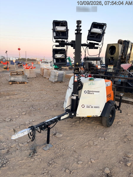 2023 Generac MLT2 Diesel, Flex Switch 120V Input, Powerzone Controller, (4) 320W LED Lights, 4kW Generator, 39.9 Gal Fuel Tank, 2" Ball, T3