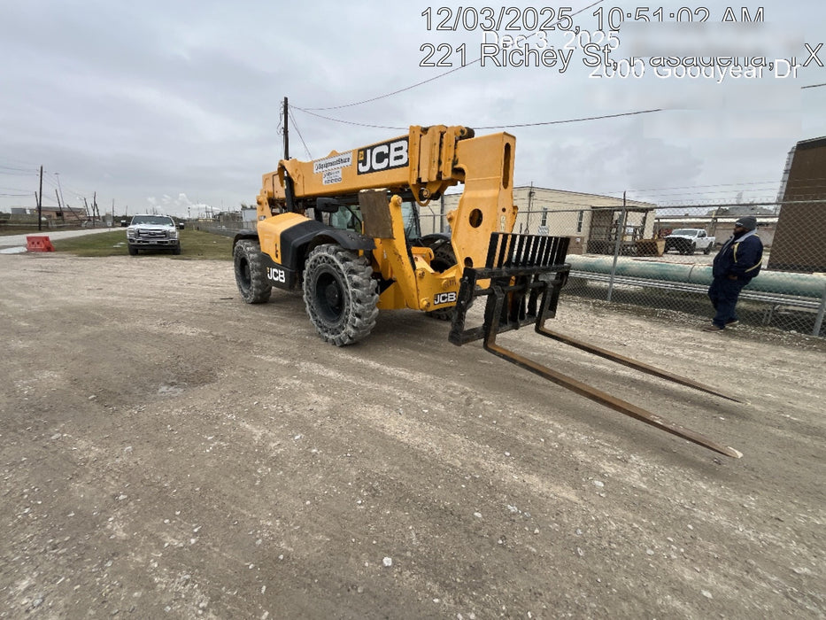 2020 JCB 510-56 Cab/Heat/Air, Solid Tires, Work Lights, Beacon, Aux Hydraulics, Back up Alarm, Lifting Eye, ES Decals