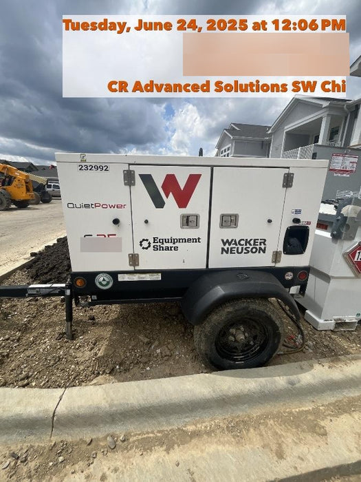 2022 WACKER NEUSON G25