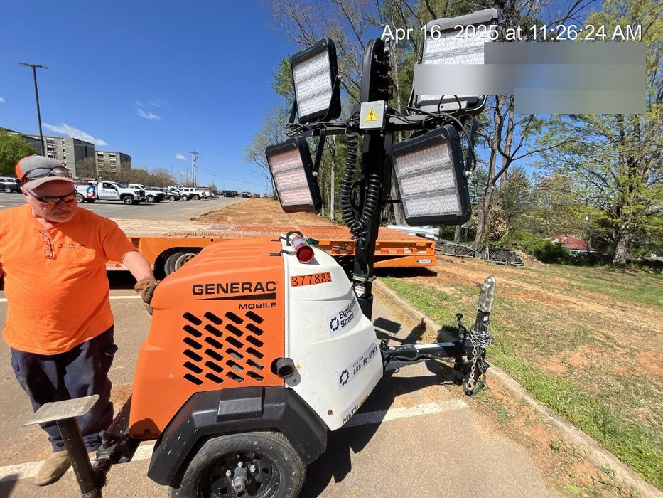 2023 Generac MLT2 Diesel, Flex Switch 120V Input, Powerzone Controller, 
(4) 320W LED Lights, 4kW Generator, 39.9 Gal Fuel Tank, 2" Ball, T3