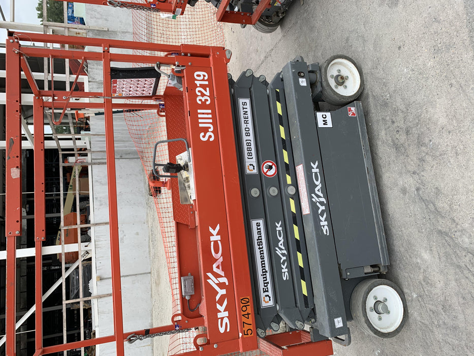 2017 Skyjack SJIII-3219 Standard Rental Specs