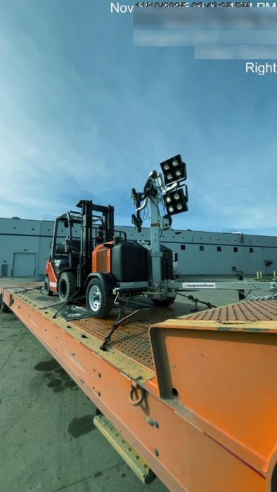 2024 Wanco WLTT-4MM4K Diesel, Deep Sea Controller, Shore Power Plug, Auto Start, (4) 350W LED Floodlights, 4kW Generator, 60 Gal Fuel Tank, 2" Ball, T3