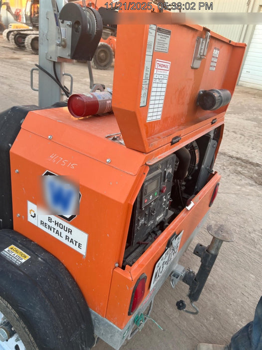 2024 Wanco WLTT-4MM4K Diesel, Deep Sea Controller, Shore Power Plug, Auto Start, (4) 350W LED Floodlights, 4kW Generator, 60 Gal Fuel Tank, 2" Ball, T3