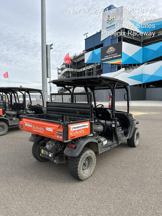 2023 Kubota RTV-X1140W-H 4WD, LED Strobe, Windshield Acrylic Clear, Plastic Canopy, Wire Harness Kit, Backup Alarm