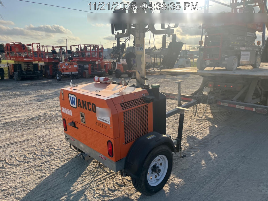 2024 Wanco WLTT-4MM4K Diesel, Deep Sea Controller, Shore Power Plug, Auto Start, (4) 350W LED Floodlights, 4kW Generator, 60 Gal Fuel Tank, 2" Ball, T3