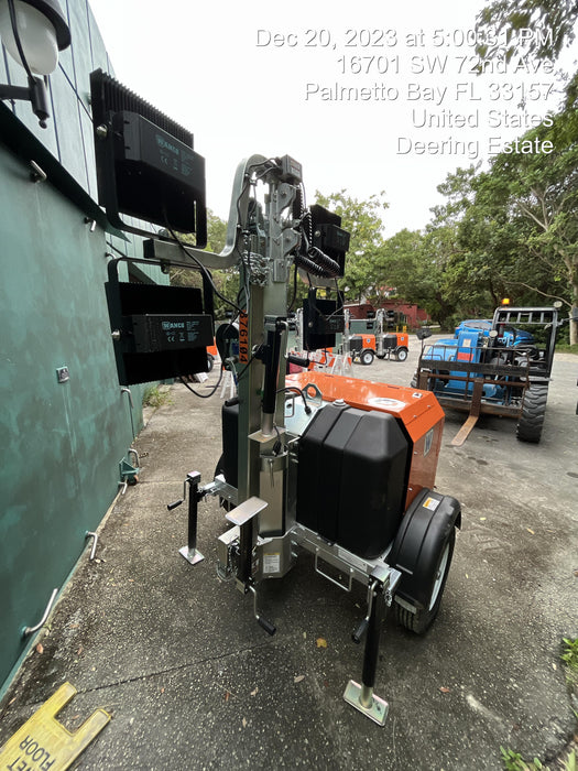 2023 Wanco WLTT-4MM4K Diesel, Deep Sea Controller, Shore Power Plug, Auto Start, (4) 350W LED Floodlights, 4kW Generator, 60 Gal Fuel Tank, 2" Ball, T3