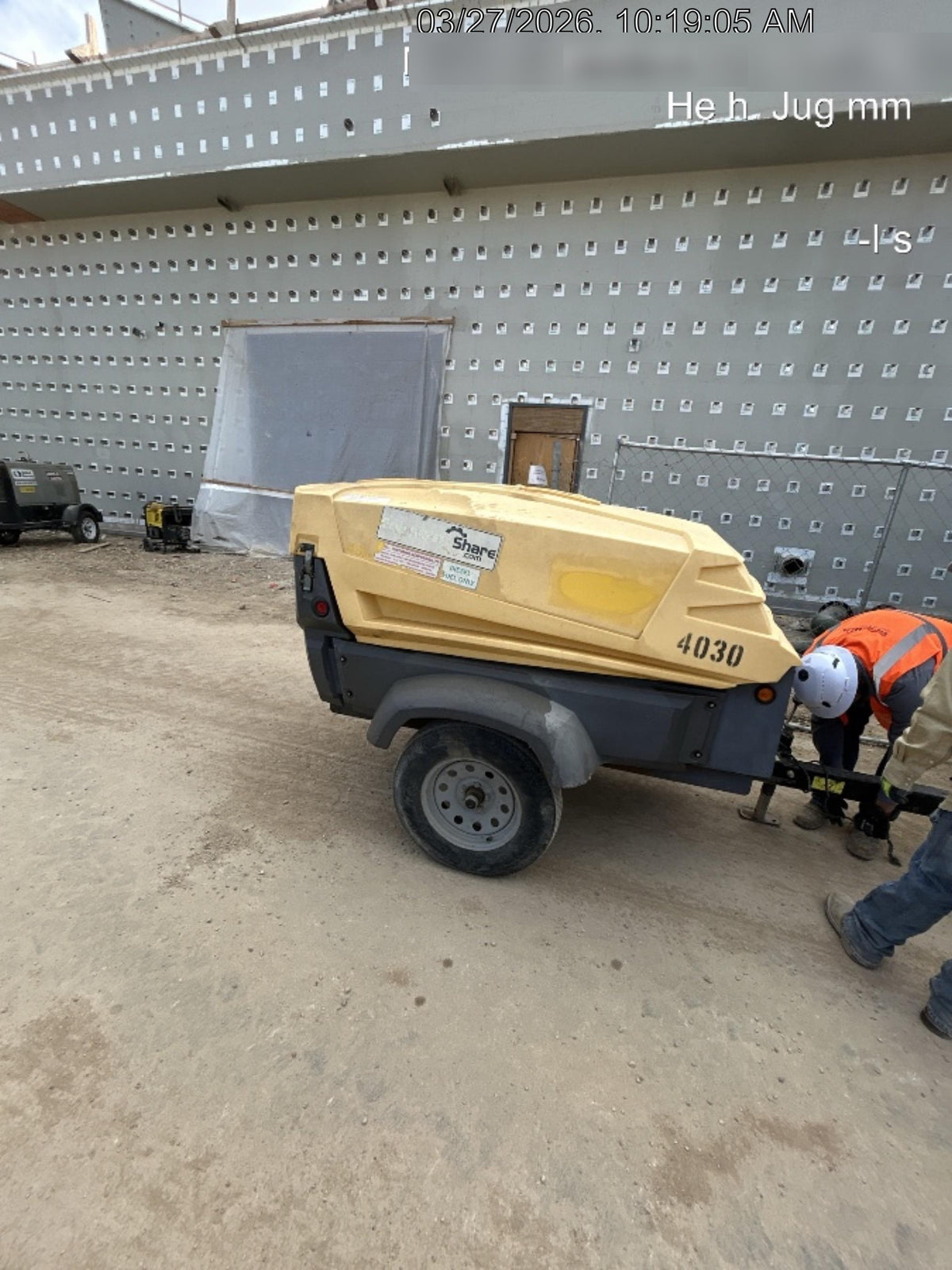2017 ATLAS COPCO WAGNER XAS185