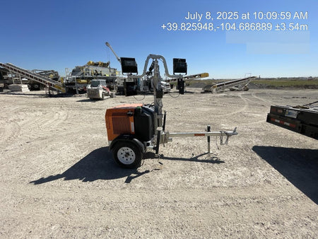 2023 Wanco WLTT-4MM4K Diesel, Deep Sea Controller, Shore Power Plug, Auto Start, (4) 350W LED Floodlights, 4kW Generator, 60 Gal Fuel Tank, 2" Ball, T3
