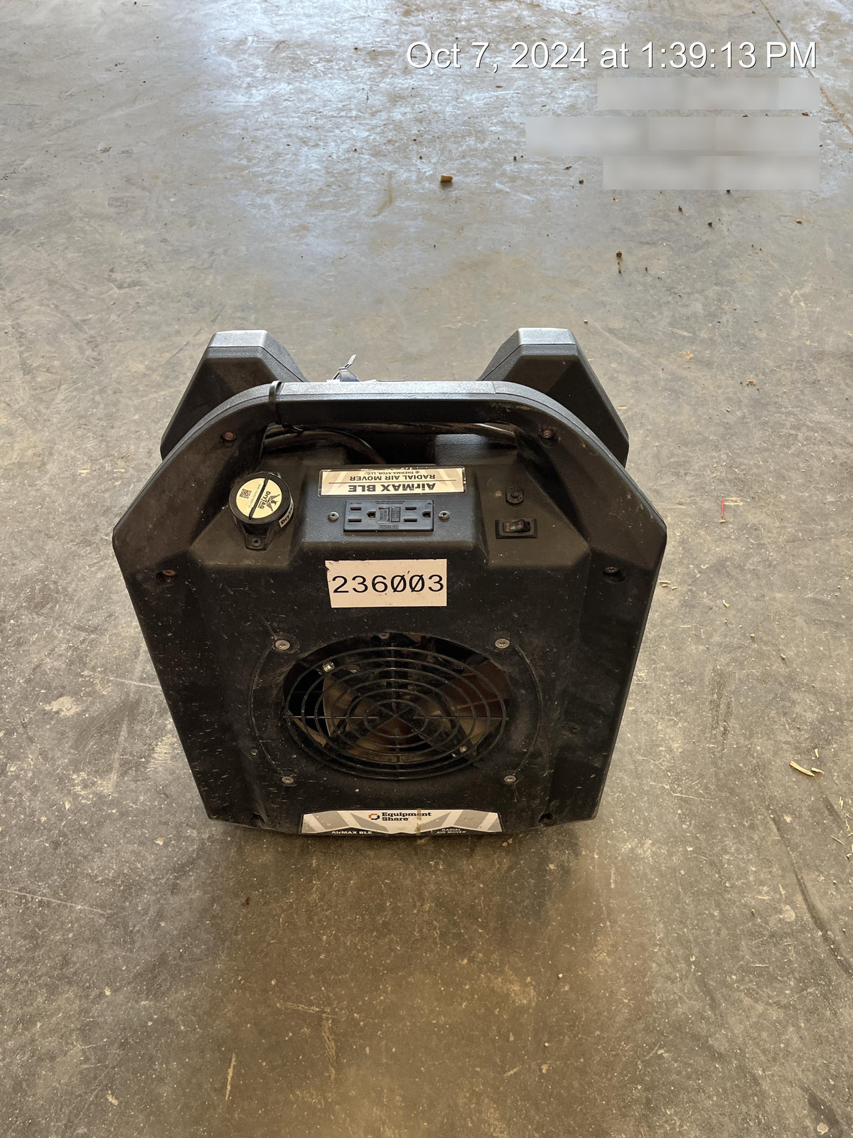 2022 PHOENIX AirMAX Radial Air Mover
