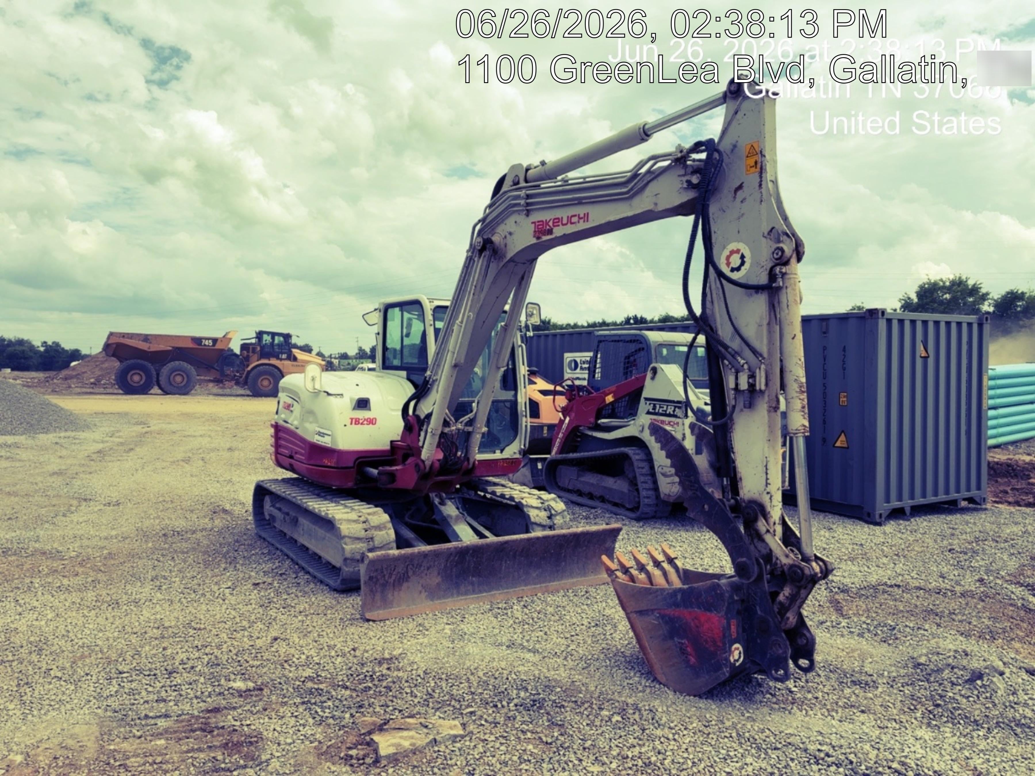 2022 TAKEUCHI TB290-CR