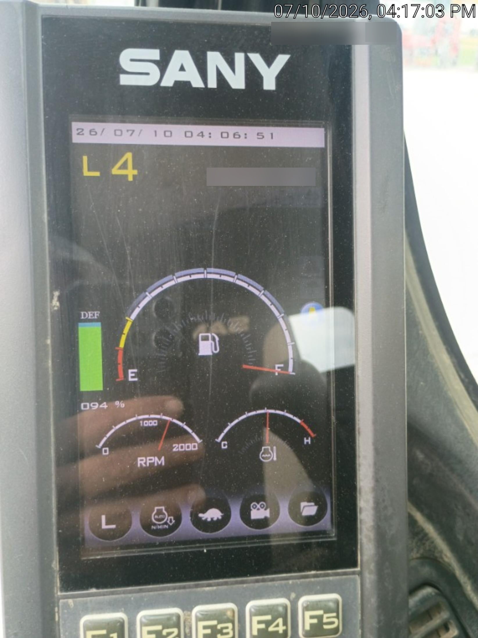 2020 SANY SY215