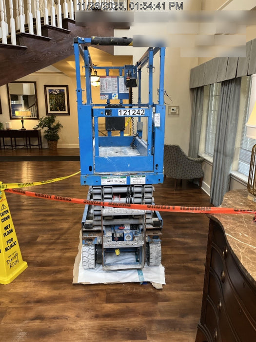 2020 Genie GS-1930 Solid Non Marking Tires, Beacon, Folding rails with half height swing gate, Telematics