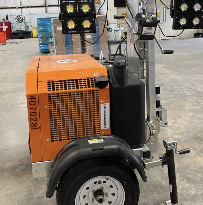 2024 Wanco WLTT-4MM4K Diesel, Deep Sea Controller, Shore Power Plug, Auto Start, (4) 350W LED Floodlights, 4kW Generator, 60 Gal Fuel Tank, 2" Ball, T3