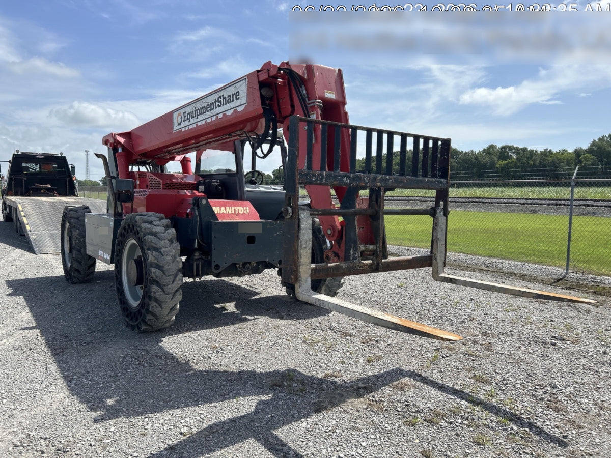 2019 Manitou MTA8044 MTA 8044 - 74 HP T4, Canopy, Worklights/Strobe, Beacon, 66" Carriage, 48" Forks, Solid Tires, Lift Hook, Aux Hydraulics