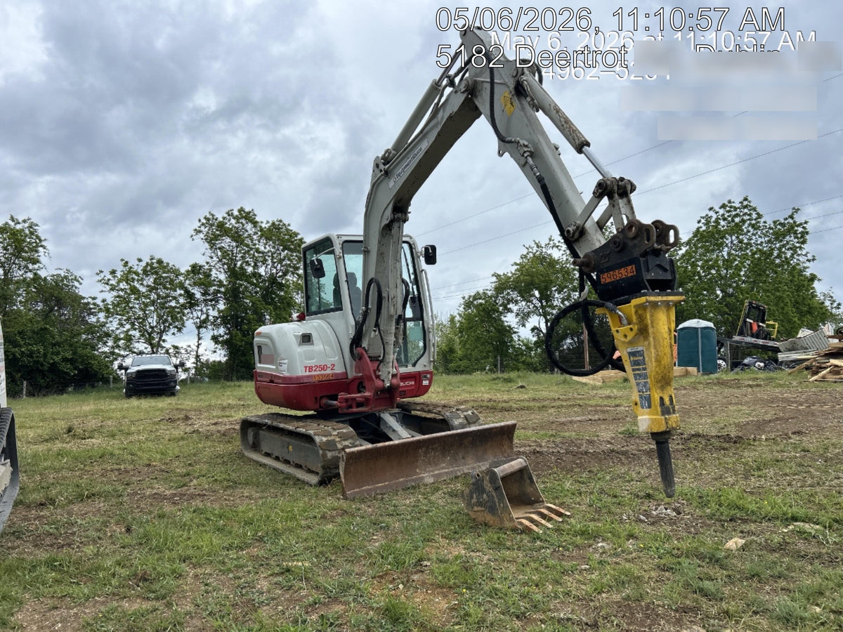 2020 TAKEUCHI TB250-2C