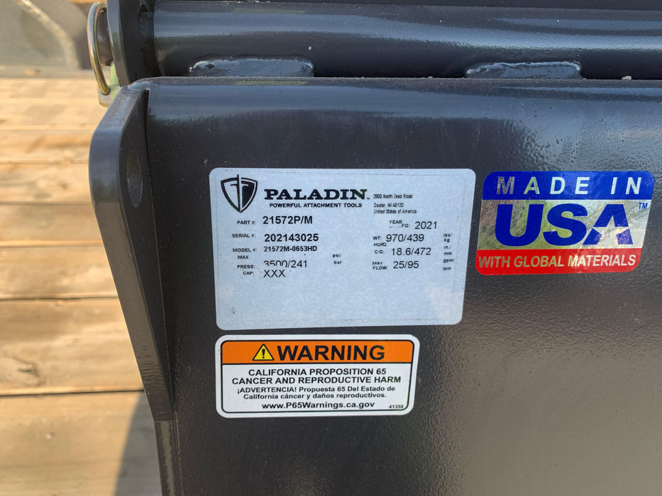 2021 PALADIN Sweepster SB72