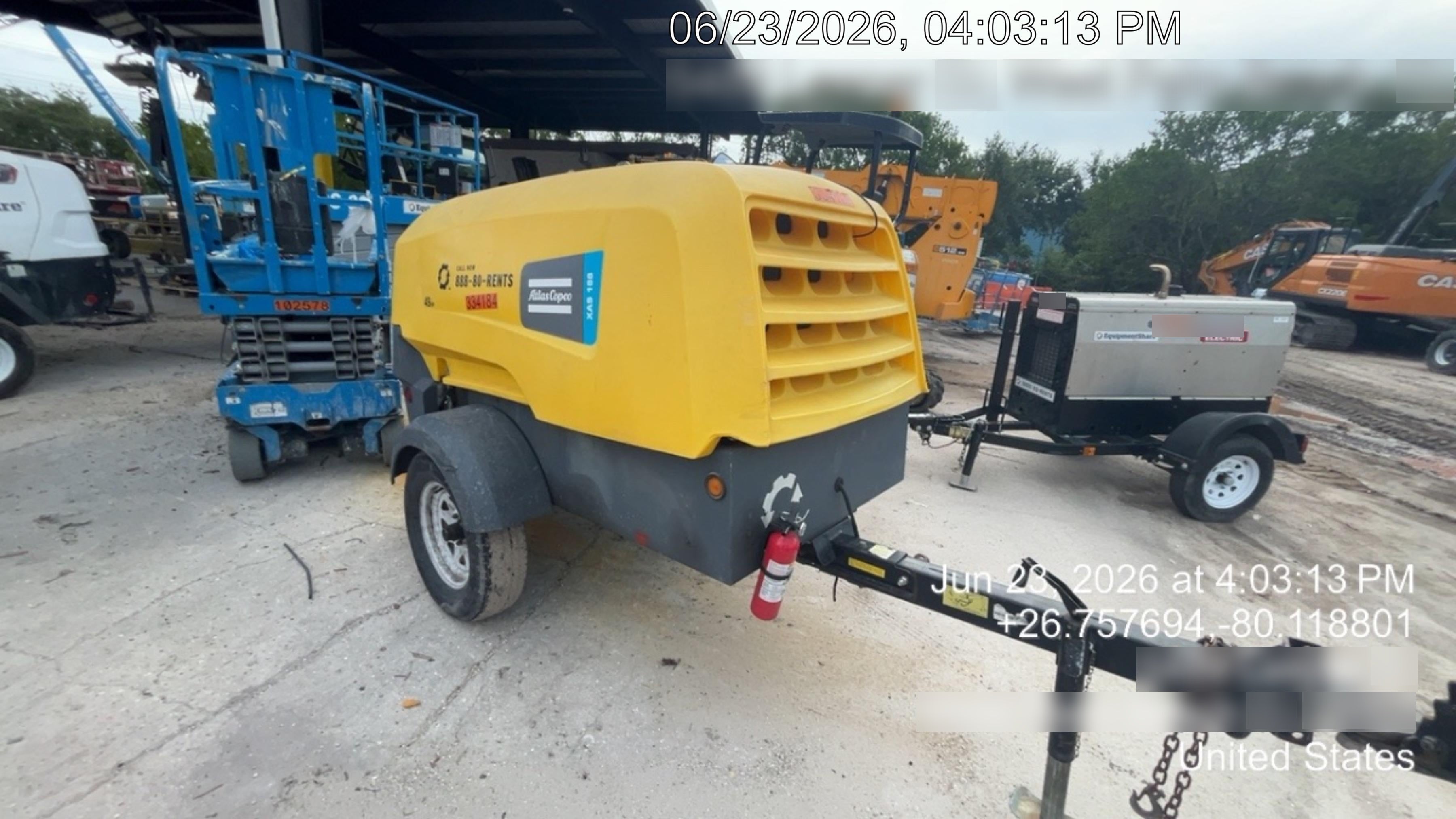 2023 ATLAS COPCO XAS188 CWK