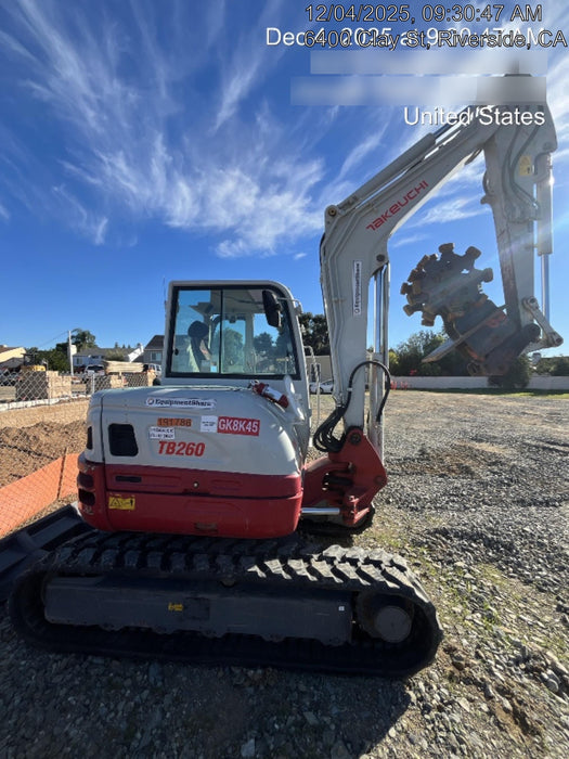 2021 TAKEUCHI TB260-CR