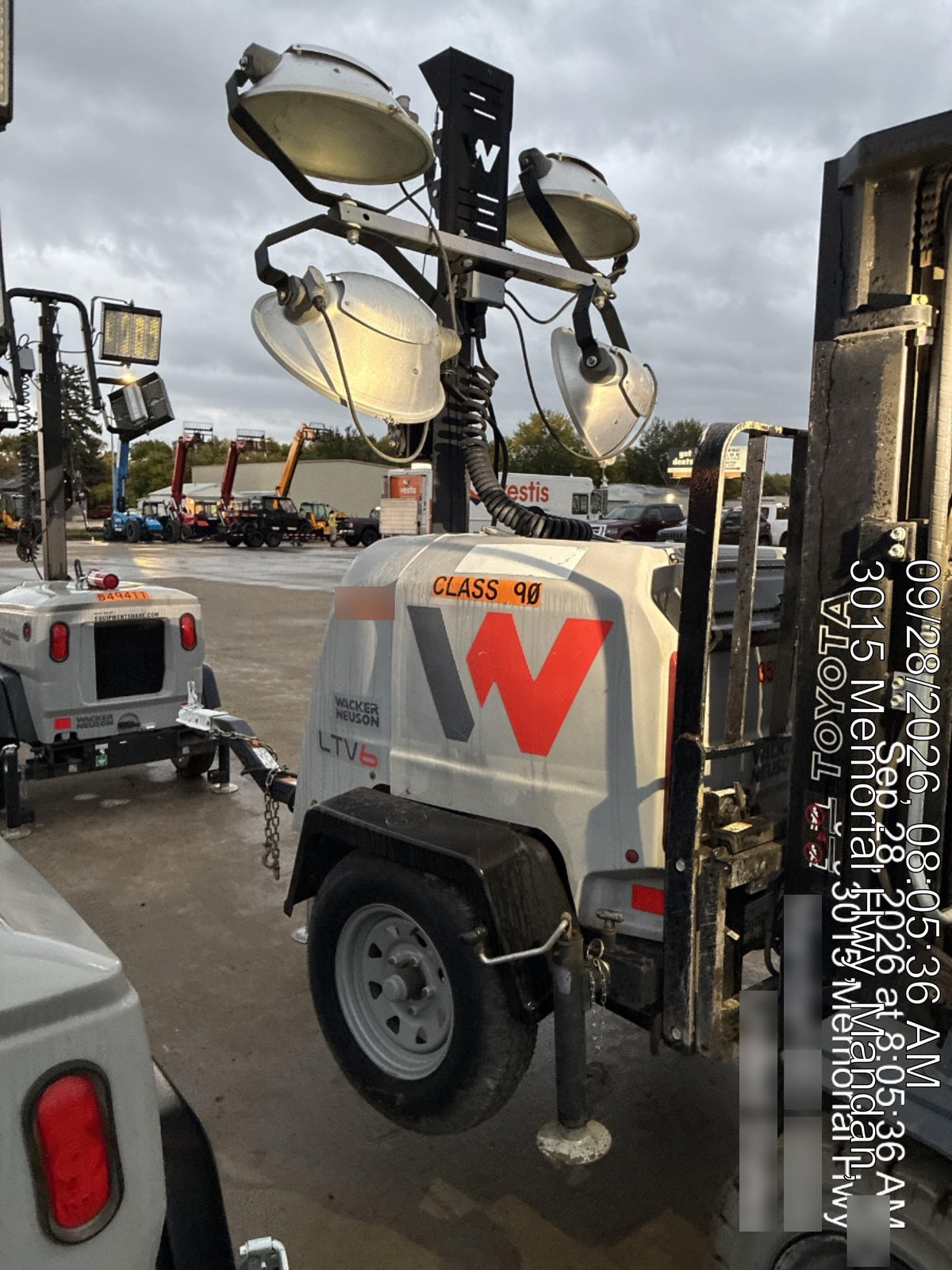 2019 Wacker Neuson LTV6L-MH Standard Options