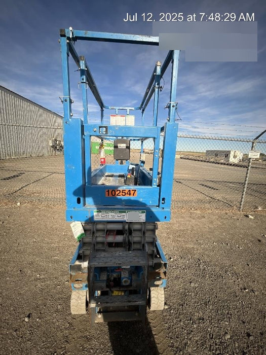 2020 Genie GS-1930 Solid Non Marking Tires, Beacon, Folding rails with half height swing gate, 800W Inverter