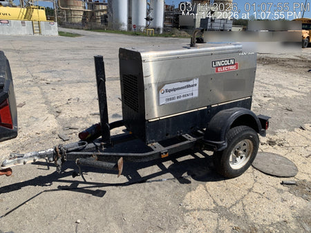 2019 Lincoln Electric Vantage 322 Lincoln Vantage 322 Welder w/Trailer, Light Kit, Cable Rack
