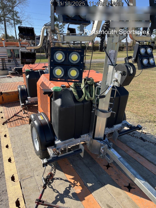 2024 Wanco WLTT-4MM4K Diesel, Deep Sea Controller, Shore Power Plug, Auto Start, (4) 350W LED Floodlights, 4kW Generator, 60 Gal Fuel Tank, 2" Ball, T3