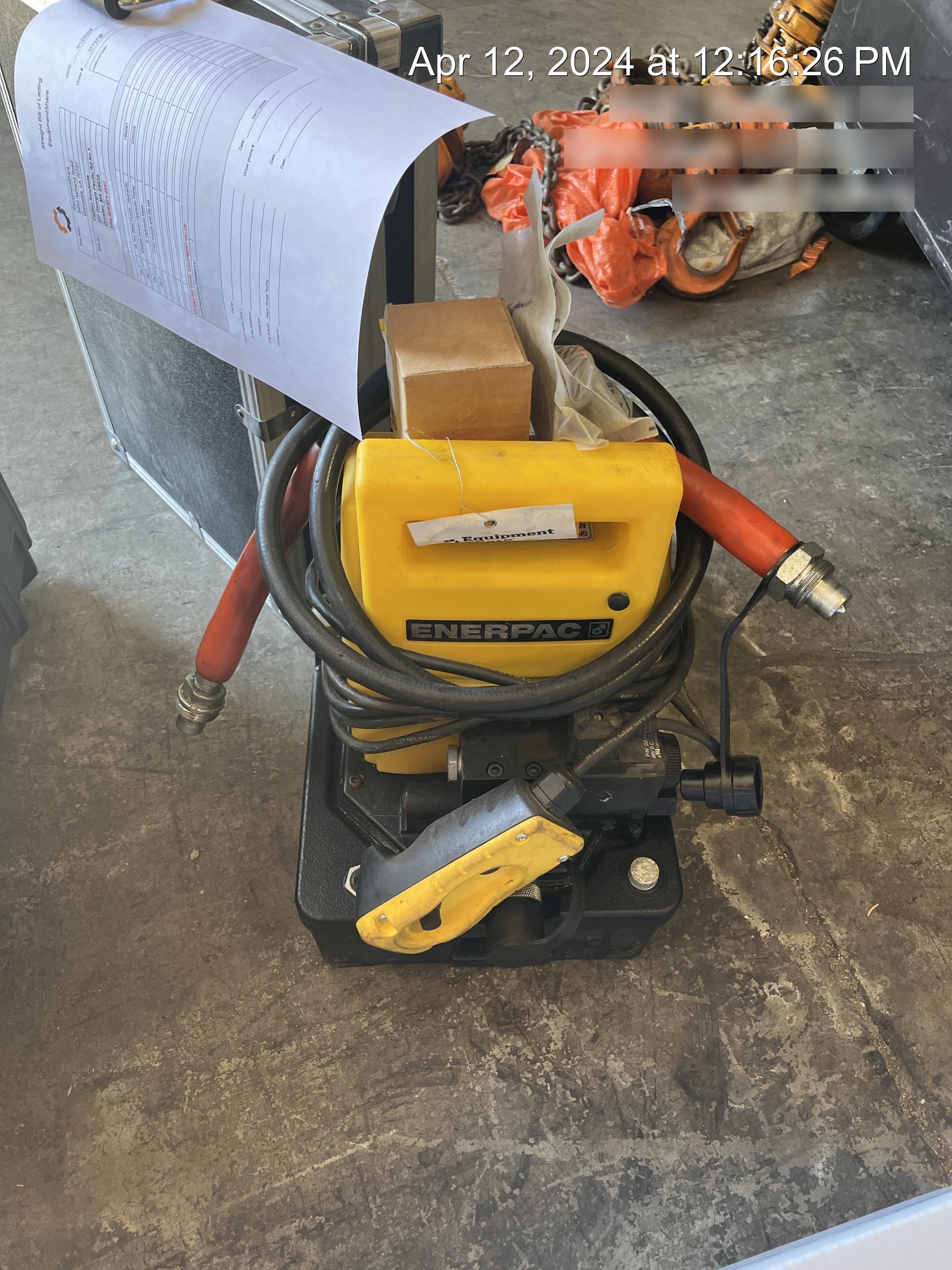 2021 ENERPAC PUD1100B