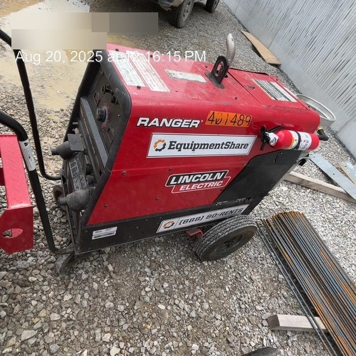 2024 Lincoln Electric Ranger 305 LPG Ranger 305 LPG, Undercarriage, Tank Holder & Strap, 10kw AC Gen, 25hp Kohler LPG Eng