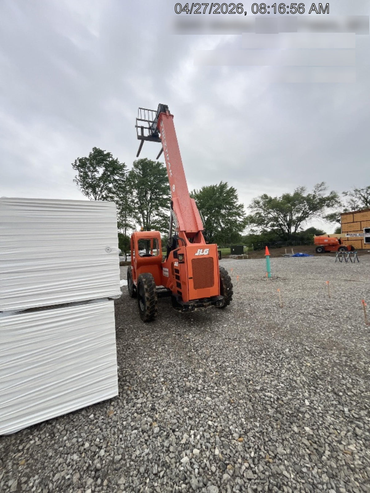 2019 Skytrak 6036 Canopy, Solid Tires, LED Work Lights, Beacon 50" Carriage, 48" Pallet Forks