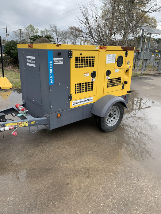 2020 ATLAS COPCO PAS 100 HF CS Enclosed