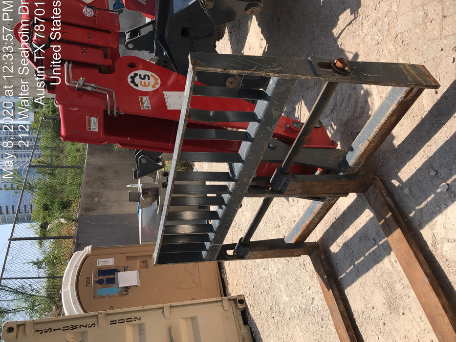 2018 Manitou MTA10055 MTA10055 - 120 HP T4, Canopy, Worklights/Strobe, Beacon, 66" Carriage, 60" Forks, Solid Tires, Lift Hook, Aux Hydraulics