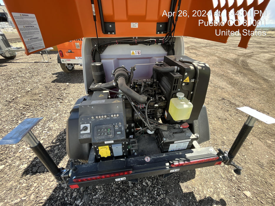 2023 Generac MLT2 Diesel, Flex Switch 120V Input, Powerzone Controller, 
(4) 320W LED Lights, 4kW Generator, 39.9 Gal Fuel Tank, 2" Ball, T3