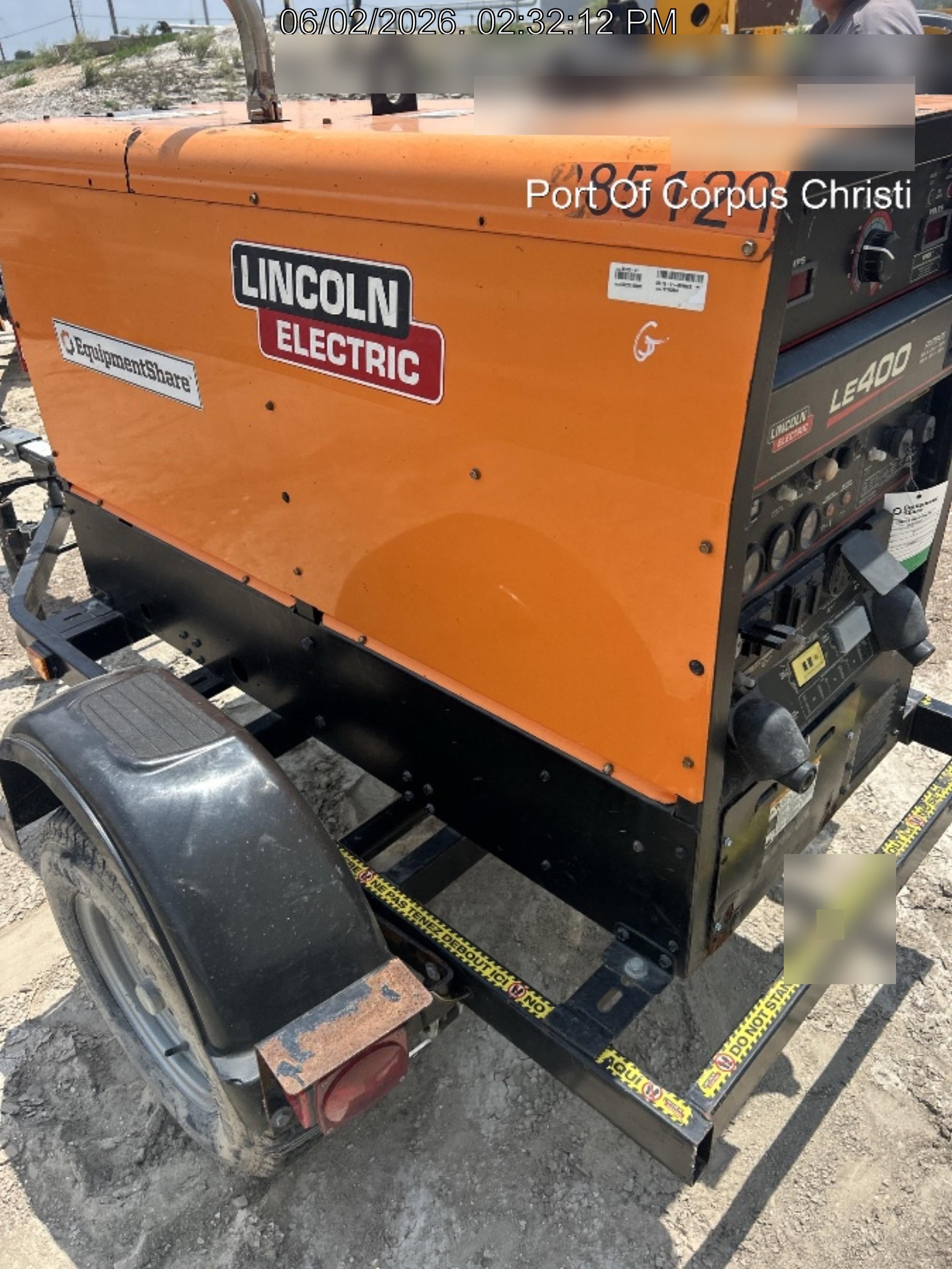 2022 Lincoln Electric LE400 Kubota V1505, Trlr, Cable Rack, Light Kit, ES Decals, T3