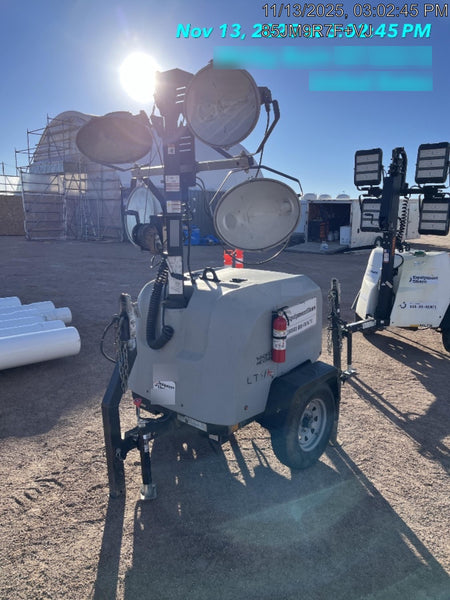 2018 Wacker Neuson LTV6L-MH Wacker Neuson LTV6L Mobile Light Tower w/Fuel Level Sensor Installed