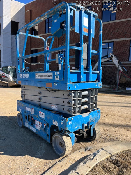 2019 Genie GS-1930 Fixed rails with chain Entry