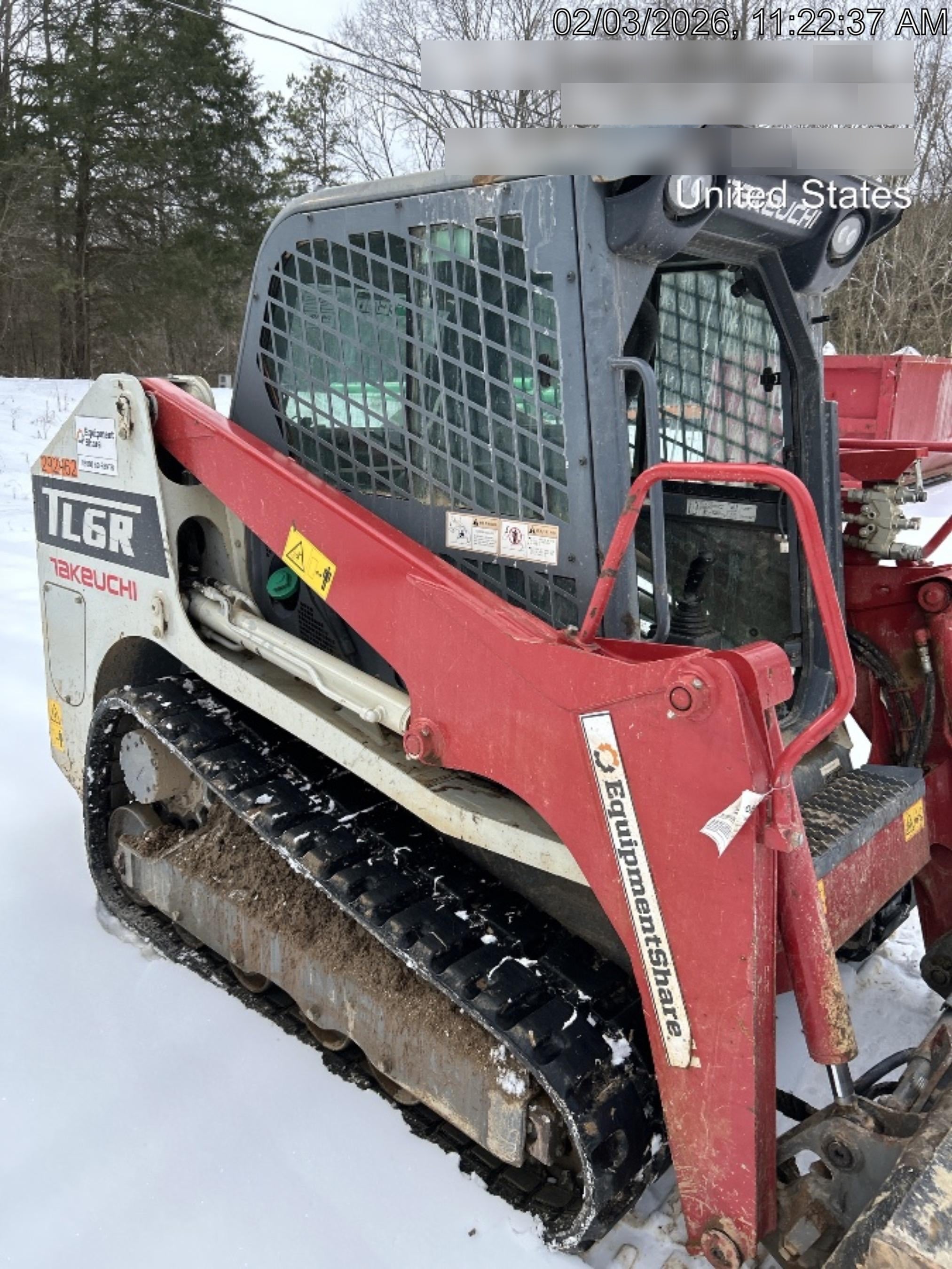 2023 TAKEUCHI TL6CR