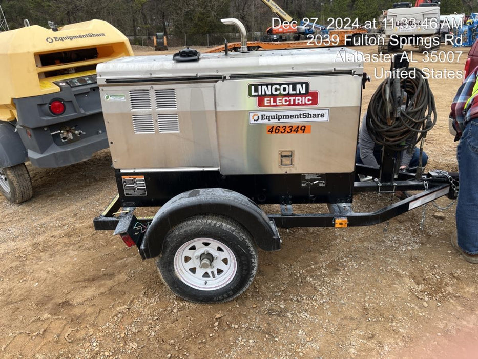 2024 Lincoln Electric LE400 Kubota V1505, Trlr, Cable Rack, Light Kit, ES Decals, T3