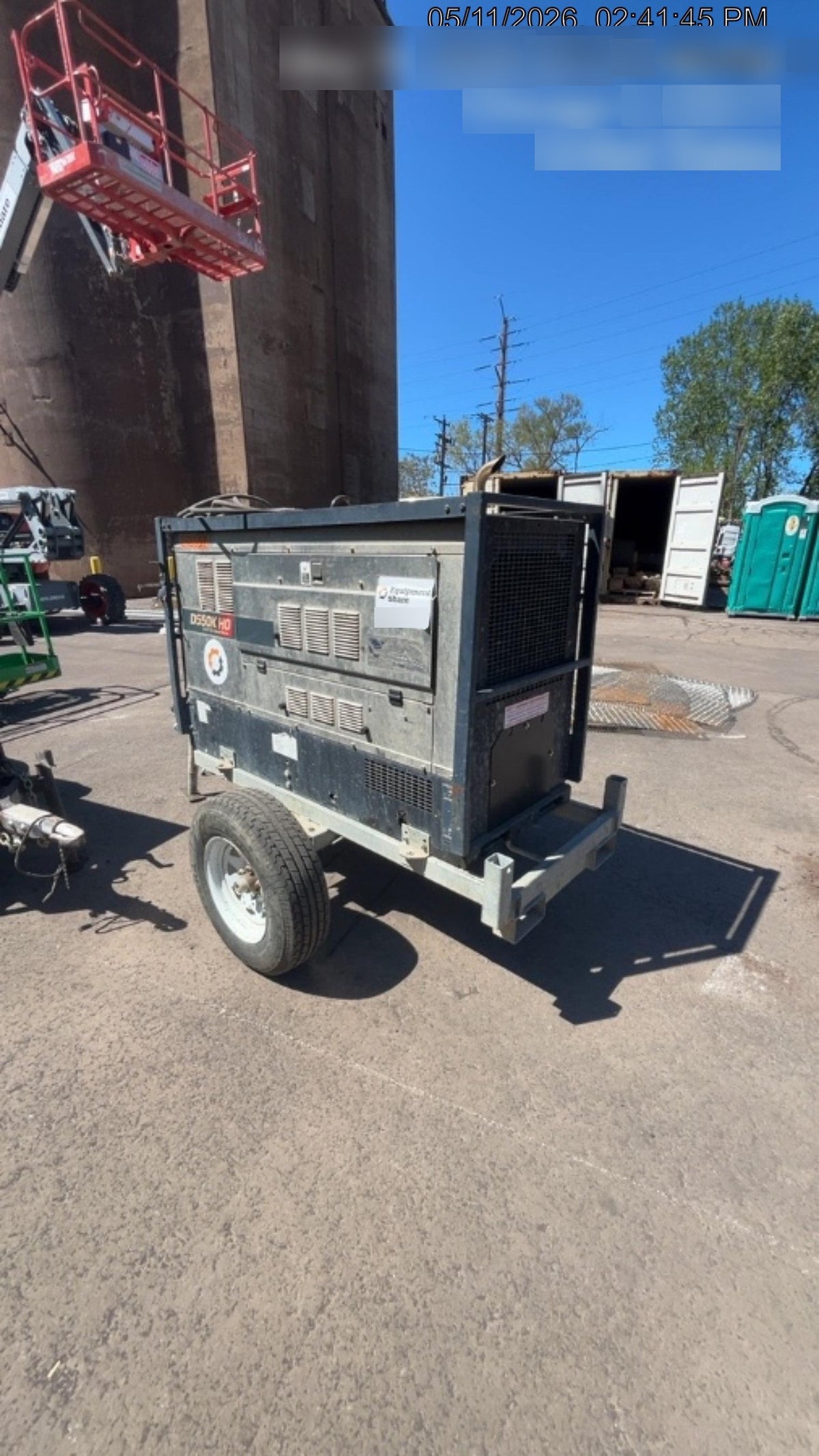 2023 MILLER ELECTRIC D550K HO