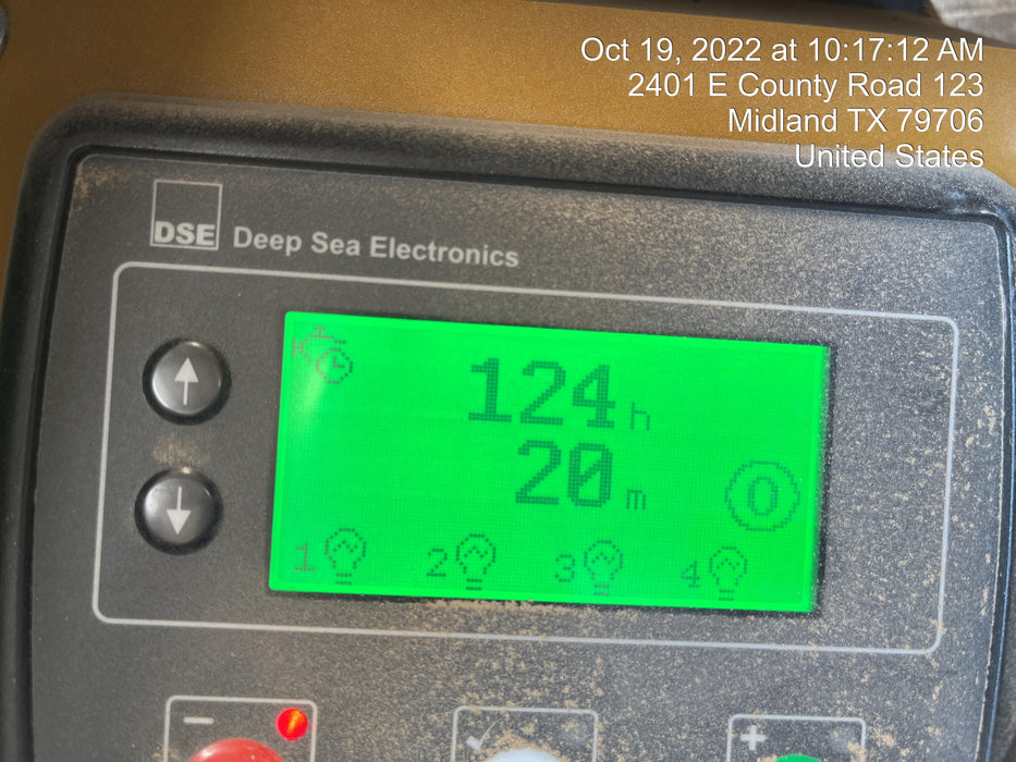 2022 Allmand NLV3GR (4) LED Light Fixture 350W, 23' Vertical Mast, 3kW Prime, Towable, ES Decals, T3