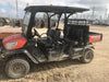2019 Kubota RTV-X1140 4wd Utility Cart, LED Strobe, Windshield Tempered Glass, Plastic Canopy, Wire Harness Kit, Backup Alarm