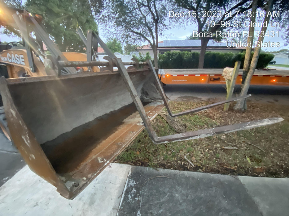 2014 WERK-BRAU 42" Forks - Backhoe