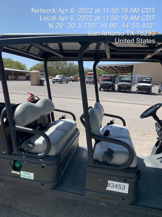 2021 Club Car CA1700D Canopy, Diesel, 4 Passenger